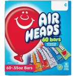 Airheads Peanut-Free Full-Size Chewy Candy Bars, Assorted Fruit Flavors, Bulk Candy Individually Wrapped, 60 Count Display Changemaker Box - Image 2