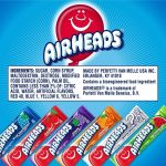 Airheads Peanut-Free Full-Size Chewy Candy Bars, Assorted Fruit Flavors, Bulk Candy Individually Wrapped, 60 Count Display Changemaker Box
