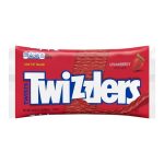 Twizzlers Twists Strawberry Flavored Licorice Style Chewy Candy, Bag - Image 2